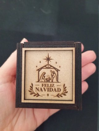 Miniatura de Nacimiento en Madera