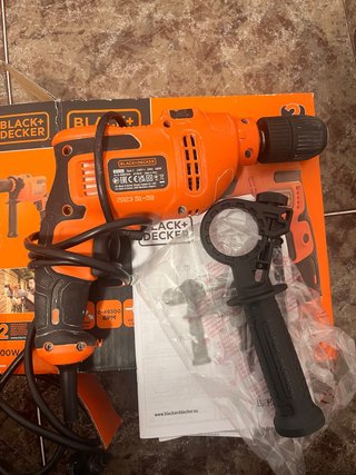 Taladro Percutor Black+Decker 500W (poco uso)