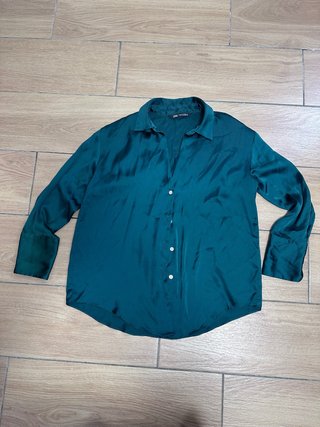 Camisa Verde Zara