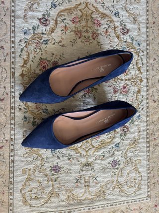 Zapatos de tacón Gloria Ortiz azul