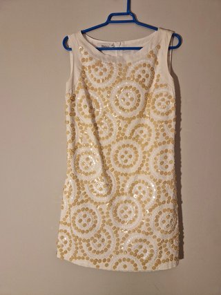 Vestido de la marca Blanco de lentejuelas