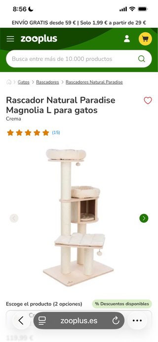 Rascador Natural Paradise Magnolia L