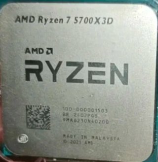 AMD Ryzen 7 5700X3D + Asus B350F