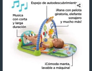 Gimnasio Manta de Juego para Bebé Fisher-Price