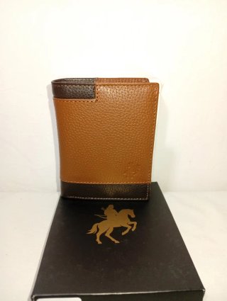 Cartera de cuero genuine leather N8