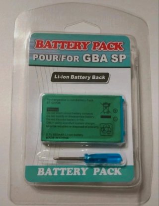 Batería De Recambio Para La Game Boy Advance SP