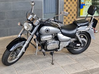 Hyosung Aquila GV 250 36000km año 2005 etiqueta B