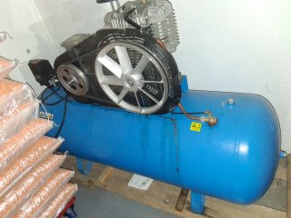 Compresor de aire industrial
