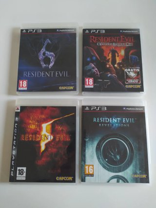 4 Juegos Resident Evil (PS3)