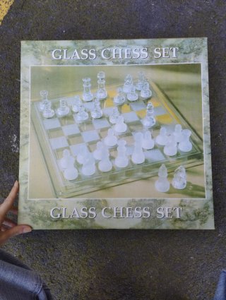 Juego de Ajedrez de Cristal