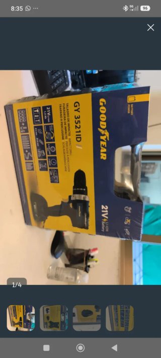 Taladro Percutor Goodyear GV 3521D