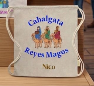 Mochila Cabalgata Reyes Magos