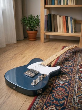 Harley Benton TE-20MN BM Metallic Blue Como nueva