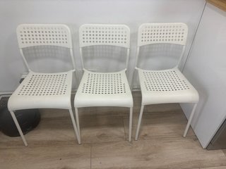 Sillas blancas ikea