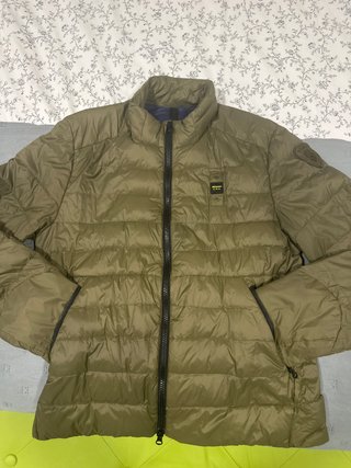 Cazadora de plumas Blauer caqui Talla L