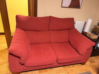 Pack de 2 Sofás (3+2 plazas) Rojos