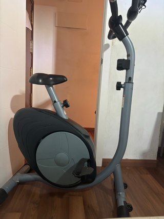 Bicicleta Estática Gris