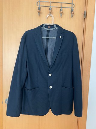Americana Azul Marino Zara