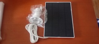 Placa Solar para Cámara de Seguridad