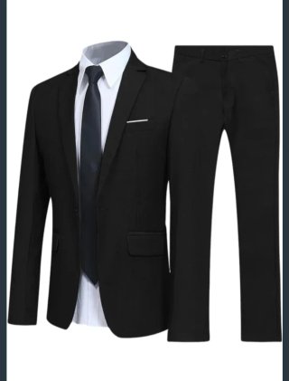 Traje Negro para disfraces o eventos