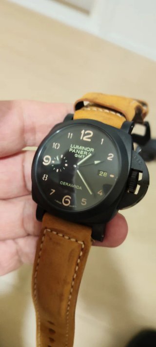 Reloj homenaje Officine Panerai GMT Cerámica