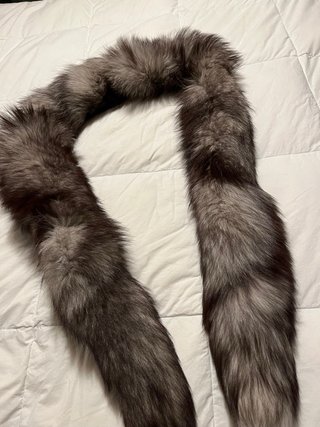 Bufanda de Pelo de Zorro 180cms.