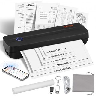 Stampante Portátil - Batteria de 2600mAh, 203 DPI