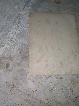 ALICANTE Interesantes Dibujos antiguos a lápiz