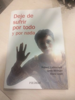 Deje de sufrir por todo y por nada