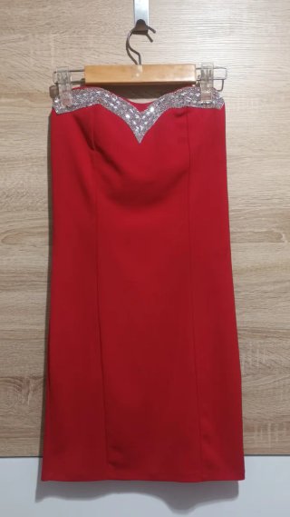 Vestido de fiesta rojo