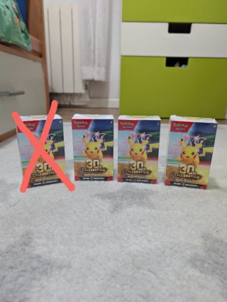 Pack Pokémon 3 x BB 30th Celebration 🇬🇧