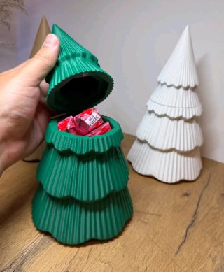 Albero di Natale decorativo con dolci