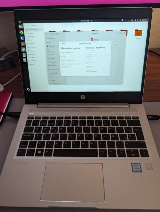Portátil HP ProBook Plateado