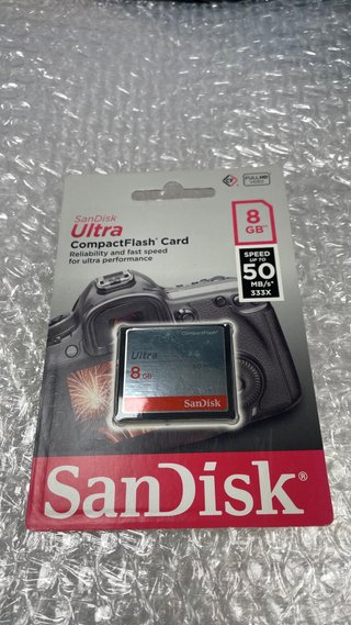 Tarjeta CompactFlash SanDisk Ultra 8GB