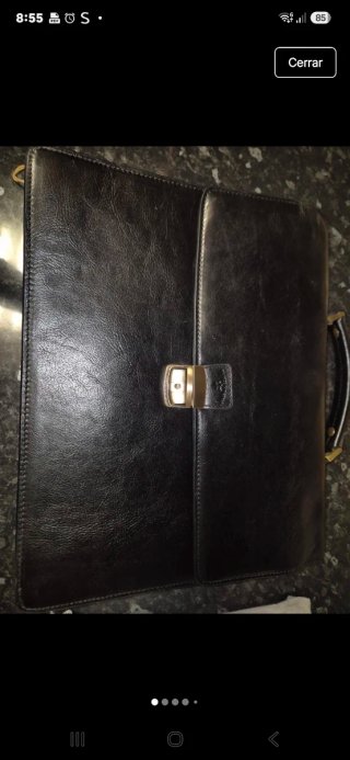 Cartera de piel ejecutiva France Lancine