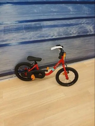 Bicicleta 14 pulgadas niños 3-5 Años 2 en 1 Discover 500