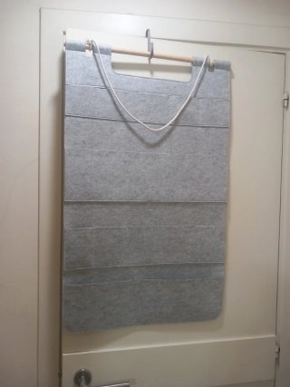 Clasificador de Tela Colgante Gris