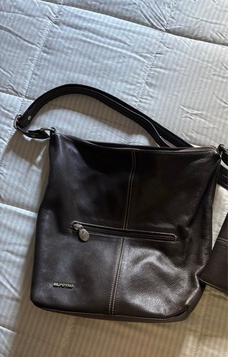Bolso de Piel Marrón El Potro