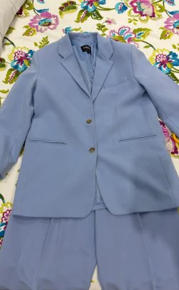 Conjunto blazer y pantalón Zara