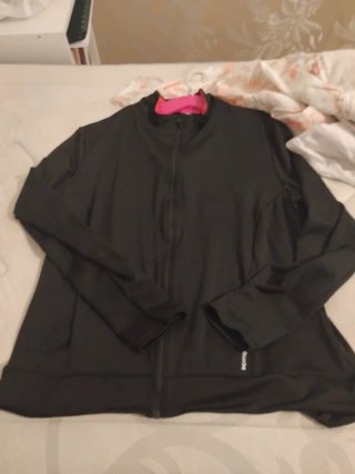 Sudadera Domyos decatlon Negra