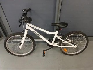btwin niño 20 pulgadas blanca