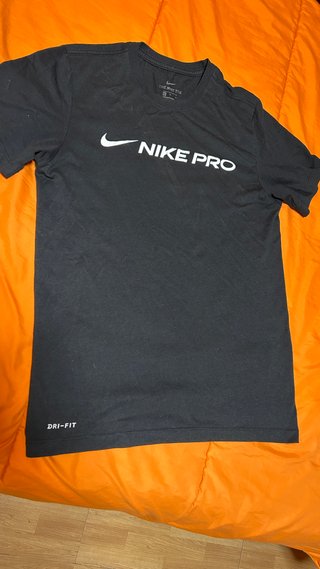 Camiseta Nike Pro Negra Talla S