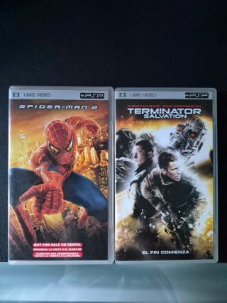 2 Películas UMD Video para PSP