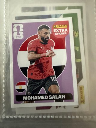 Extra Sticker Panini Mundial Mohamed Salah
