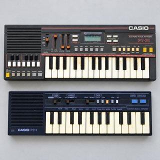 Lote 2 Teclados Vintage Casio PT-31 y PT-1