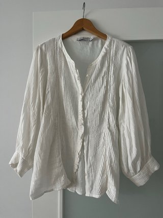 Blusa blanca Pedro del Hierro
