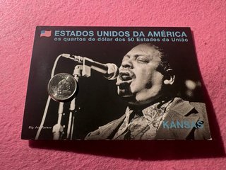 Moneda Cuarto de Dólar Kansas