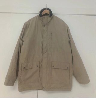 Parka Beige con Forro Polar