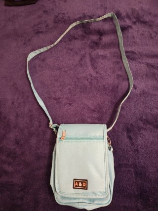 Bolso Bandolera A&D Azul