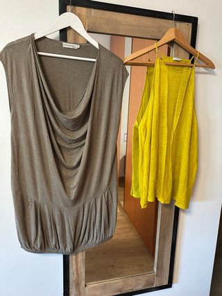 Vestido Systemaction y Blusa Talla L